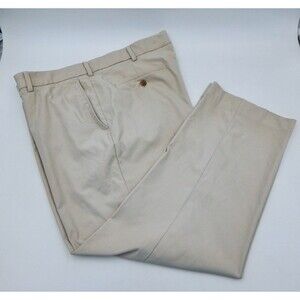 Walter Hagen Men’s 11 Majors Khaki Tan Golf Pants 38x30 Straight Fit Flat Front